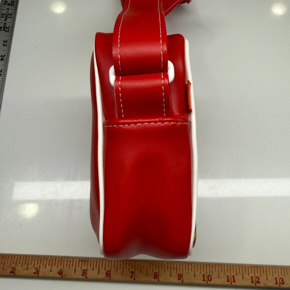 Vintage Y2K Paul Frank "Small Paul" Julius Red Crossbody Bag - Picture 4 of 11